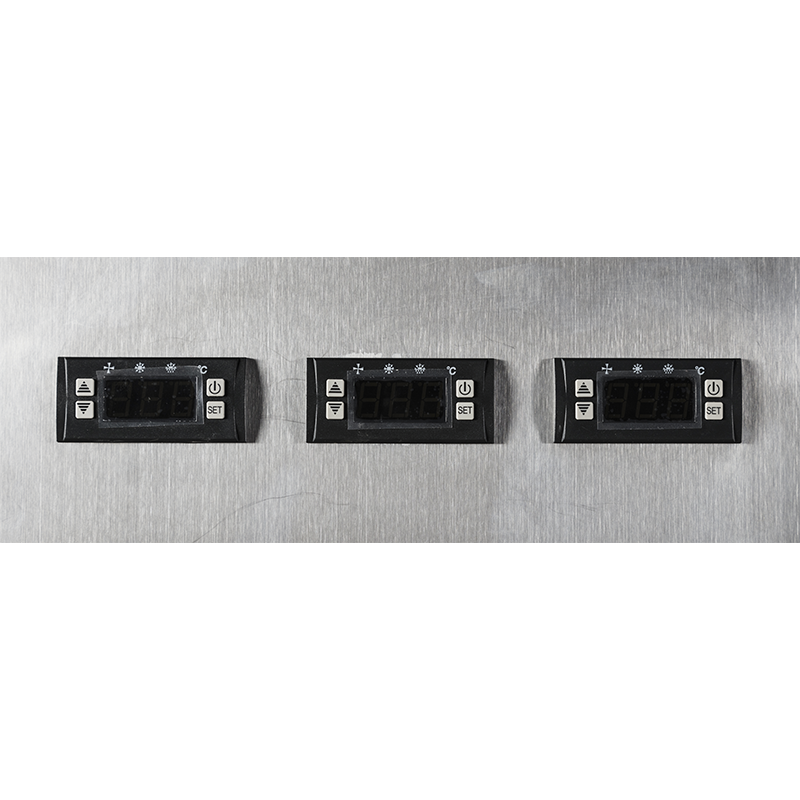 Roundfin RD-3S 3 Rooms Side Open Mortuary Refrigerator - Image 2