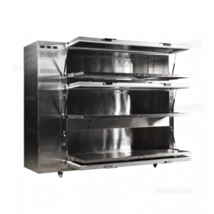 Roundfin RD-3S 3 Rooms Side Open Mortuary Refrigerator